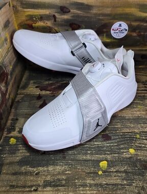 Men Nike JORDAN Air Rev White Metallic Silver - FV6338-100 Size 11.5 new